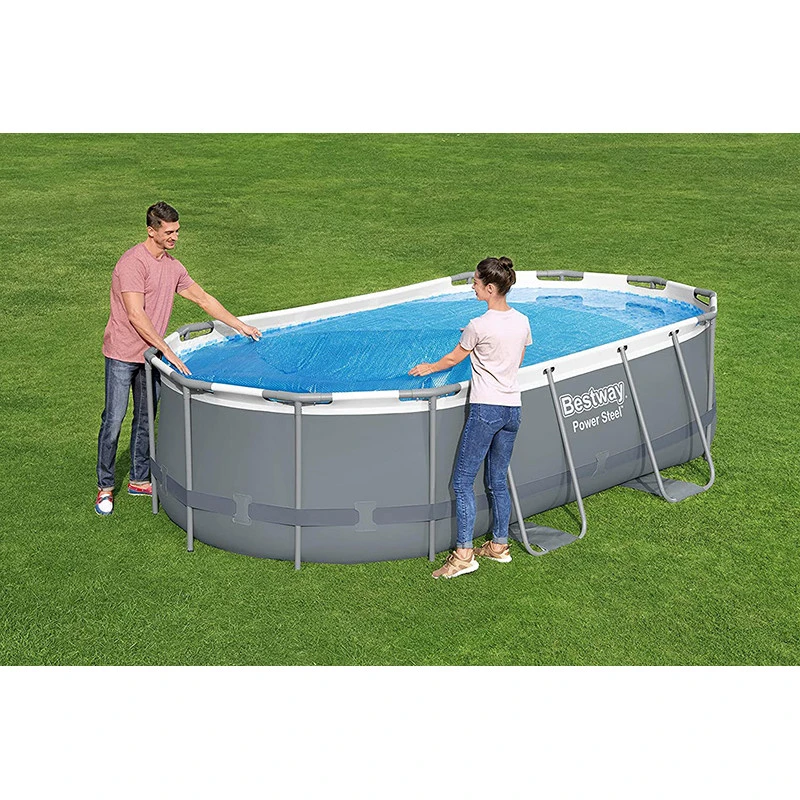 Bâche à Bulles Bestway Pour Piscine Ovale 5 Bâche à Bulles Bestway Pour Piscine Ovale – Image 3