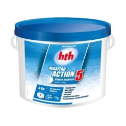 HTH Maxitab Action 5 Chlore Lent Multiactions
