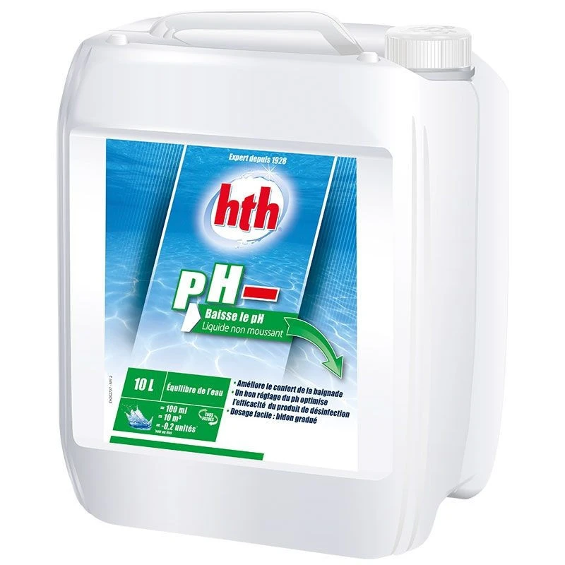 HTH PH Moins Liquide 54% 3 HTH PH Moins Liquide 54%