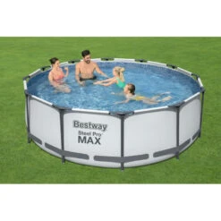 Piscine Tubulaire Ronde Bestway Steel Pro Max 3,66x ↕1,00m 9 Piscine Tubulaire Ronde Bestway Steel Pro Max 3,66x ↕1,00m -Promos Maison Piscine Boutique piscine tubulaire bestway 366x 100m 3