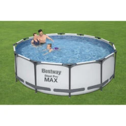 Piscine Tubulaire Ronde Bestway Steel Pro Max 3,66x ↕1,22m -Promos Maison Piscine Boutique piscine tubulaire bestway 366x 122m 4