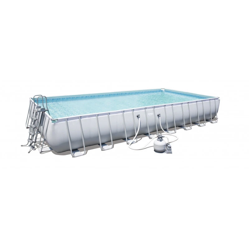 Piscine Tubulaire Rectangulaire Bestway Power Steel 9,56x 4,88x ↕1,32m 3 Piscine Tubulaire Rectangulaire Bestway Power Steel 9,56x 4,88x ↕1,32m