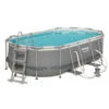 Piscine Tubulaire Ovale Bestway Power Steel 4,27x 2,50x ↕1,00m -Promos Maison Piscine Boutique piscine tubulaire bestway power steel 424x 250x 100m 1 1