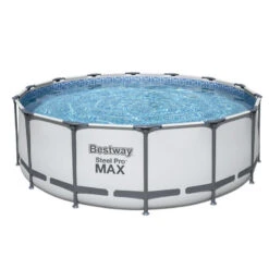 Promos Maison Piscine Boutique 11 Piscine Tubulaire Ronde Bestway Steel Pro Max 4,27 X ↕1,22m