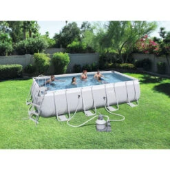 Piscine Tubulaire Rectangulaire Bestway Power Steel 5,49x 2,74x ↕1,22m 7 Piscine Tubulaire Rectangulaire Bestway Power Steel 5,49x 2,74x ↕1,22m -Promos Maison Piscine Boutique piscine tubulaire bestway power steel 549x 274x 122m 2