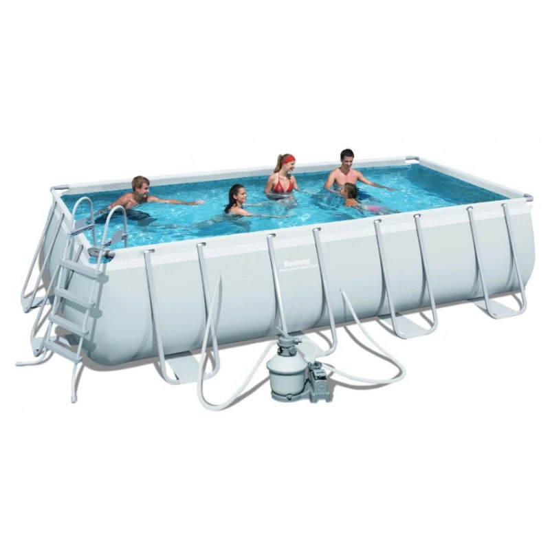 Piscine Tubulaire Rectangulaire Bestway Power Steel Frame 4,88x 2,44x ↕1,22m 3 Piscine Tubulaire Rectangulaire Bestway Power Steel Frame 4,88x 2,44x ↕1,22m