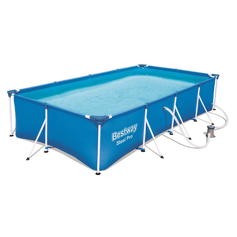 Piscine Tubulaire Rectangulaire Steel Pro Bestway 4,00 X 2,11 X 0,81m 3 Piscine Tubulaire Rectangulaire Steel Pro Bestway 4,00 X 2,11 X 0,81m