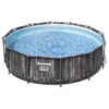 Piscine Tubulaire Ronde Bestway Steel Pro Max 3,66 X 1,00m Aspect Bois Rustique 2 Piscine Tubulaire Ronde Bestway Steel Pro Max 3,66 X 1,00m Aspect Bois Rustique -Promos Maison Piscine Boutique piscine tubulaire ronde aspect bois veilli bestway 366 x 100m