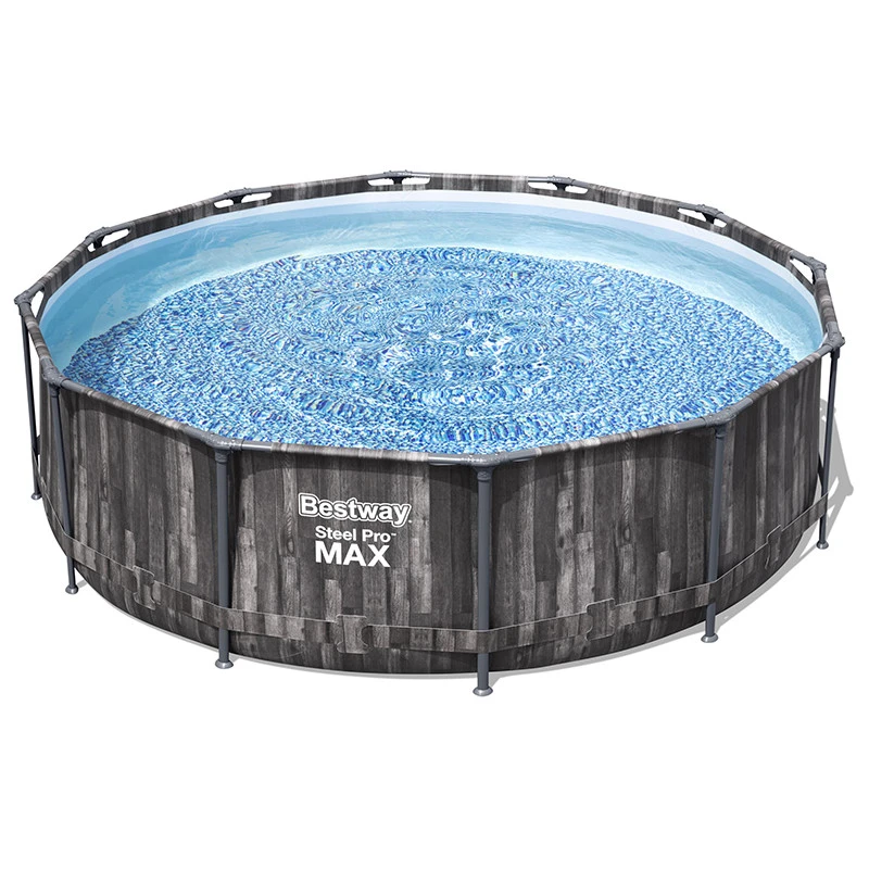 Piscine Tubulaire Ronde Bestway Steel Pro Max 3,66 X 1,00m Aspect Bois Rustique 3 Piscine Tubulaire Ronde Bestway Steel Pro Max 3,66 X 1,00m Aspect Bois Rustique
