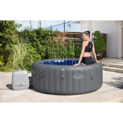 Spa Gonflable Lay-Z-spa Santorini Bestway -Promos Maison Piscine Boutique spa gonflable lay z spa santorini bestway 4