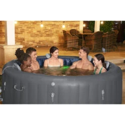 Spa Gonflable Lay-Z-spa Santorini Bestway -Promos Maison Piscine Boutique spa gonflable lay z spa santorini bestway 5