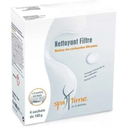 Spa Time Nettoyant Filtre 4 X 100g